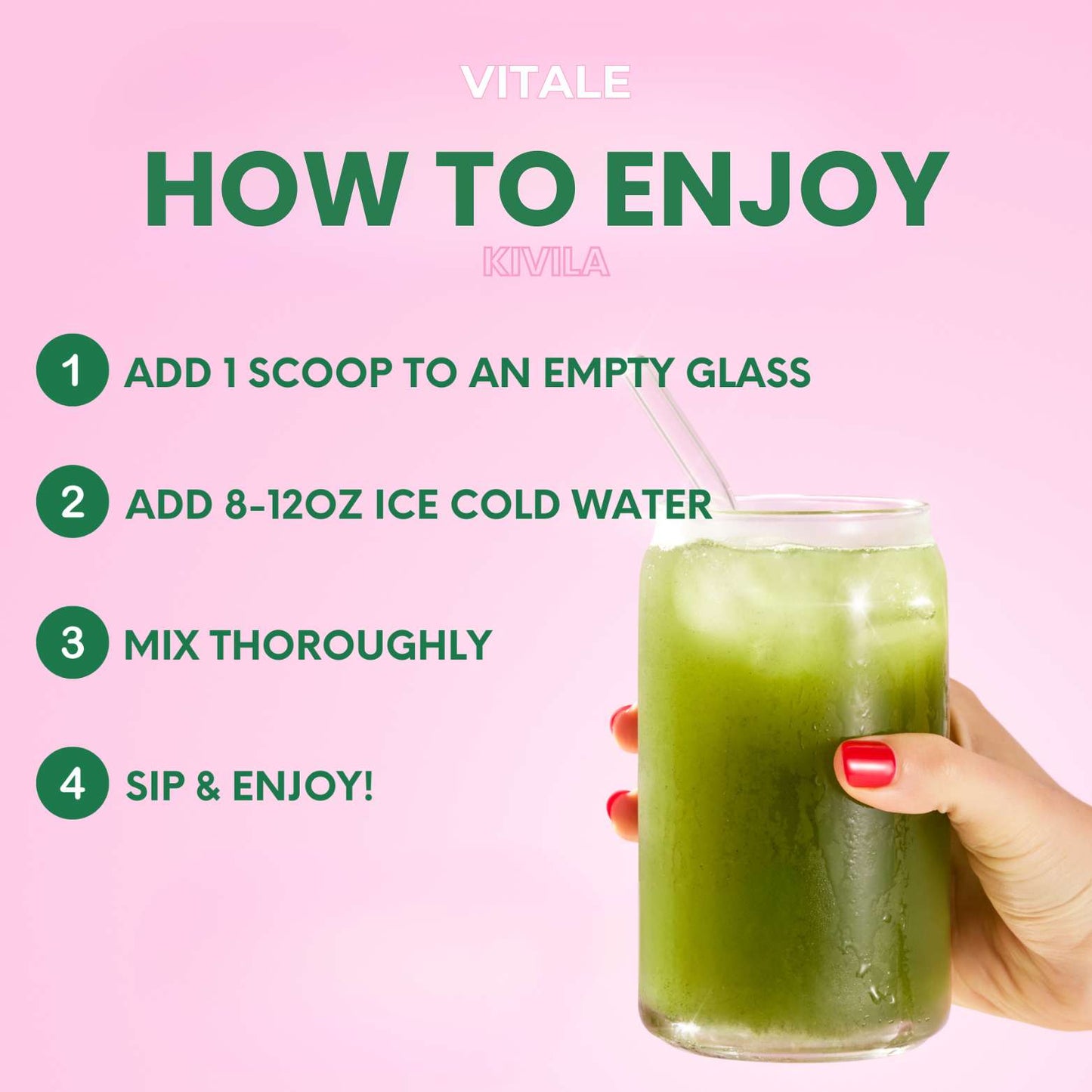 Vitale Kivla Super Green Powder