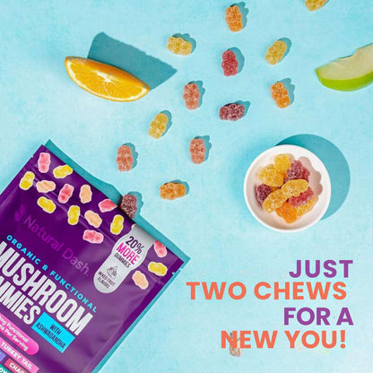 Natural Dash Mushroom Gummies